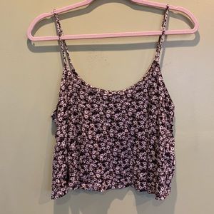 floral crop top